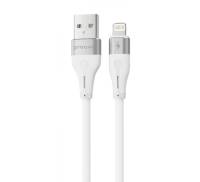 Кабель Proove Soft Silicone USB to Lightning 2.4A (1m) white