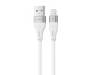 Кабель Proove Soft Silicone USB to Lightning 2.4A (1m) white