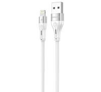 Кабель Proove Soft Silicone USB to Lightning 2.4A (2m) white