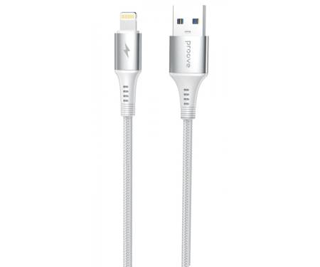 Кабель Proove WireX USB to Lightning 2.4A (1m) white