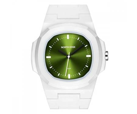 Механічний Годинник NORTH EDGE VOLT white/green
