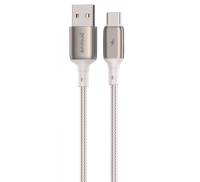 Кабель Proove Dense Metal USB to Type-C 3A (2m) white