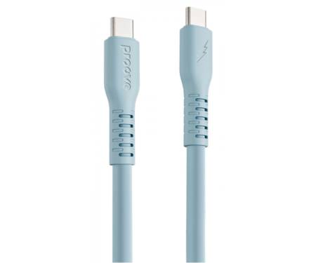Кабель Proove Eternal Type-C to Type-C 60W (2m) light blue