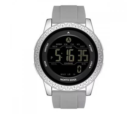 Цифровий Годинник NORTH EDGE Apollo silver