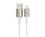 Кабель Proove Flex Metal USB to Lightning 2.4A (1m) white