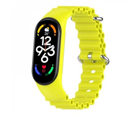 Ремінець Ocean Mi Band 5/6 yellow