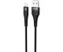 Кабель Proove Light Silicone Plus USB to Lightning 2.4A (1m) black