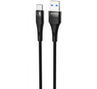 Кабель Proove Light Silicone Plus USB to Type-C 3A (1m) black