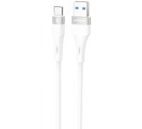 Кабель Proove Light Silicone Plus USB to Type-C 3A (1m) white