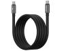 Кабель Proove Magneto Type-C to Type-C 60W (1m) black