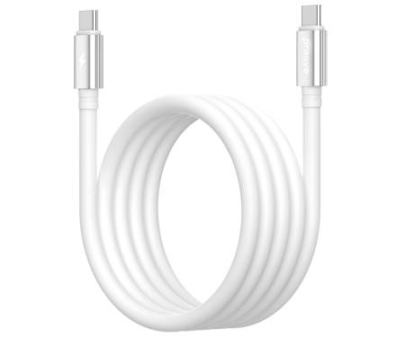 Кабель Proove Magneto Type-C to Type-C 60W (1m) white