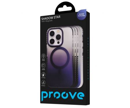Чохол Proove Shadow Star Case with Magnetic Ring iPhone 15 Pro Max deep purple