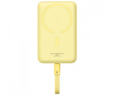 Портативна Батарея Baseus Magnetic Mini 30W 10000mAh yellow