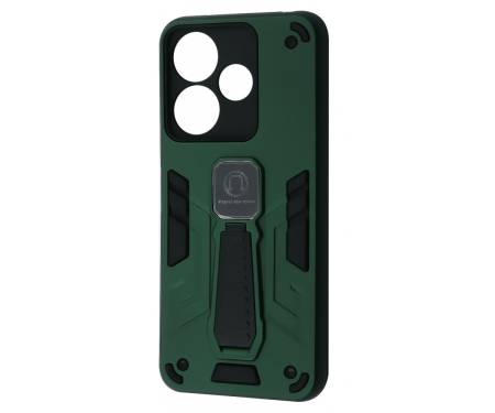 Чохол Armor Magnetic Xiaomi Redmi 13 4G/Poco M6 4G/Note 13R dark green