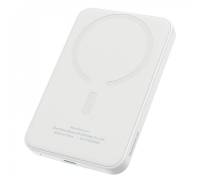 Портативна Батарея Baseus Magnetic Mini 20W 5000mAh white