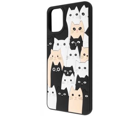 Чохол WAVE Doodle Case Samsung Galaxy A06 cats