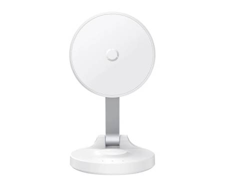 Автомобільний тримач Baseus MagPro Magnetic Foldable white