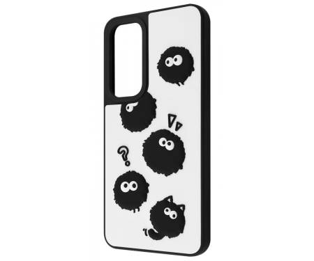 Чохол WAVE Doodle Case Samsung Galaxy A25 black fluffy