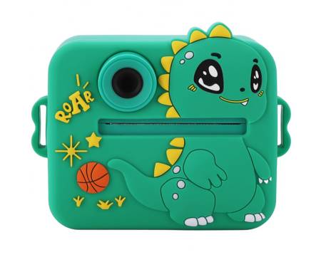 Дитяча фотокамера моментального друку DinoSnap green