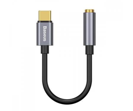 Перехідник AUX Baseus L54 Type-C to 3.5mm gray