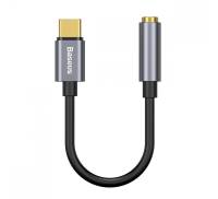 Перехідник AUX Baseus L54 Type-C to 3.5mm gray