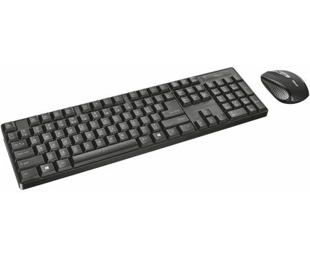 Комплект Trust Ximo Wireless Keyboard with mouse UKR (21628)