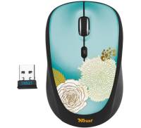 Мышь Trust Yvi Wireless Mouse Flower (19521)