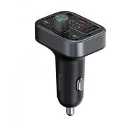 АЗП Baseus FM Launcher S-09 Pro 35W (PD+QC3.0) Type-C+2USB black