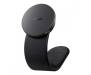 Автомобільний тримач з Бездротовим ЗП Baseus C02 Pro Series Magnetic black
