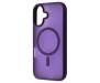 Чохол WAVE Matte Insane Case with Magnetic Ring iPhone 16 deep purple