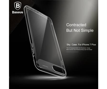 Чохол для Apple iPhone SE 2020/8/7 Baseus Sky Series Case (Clear) 2