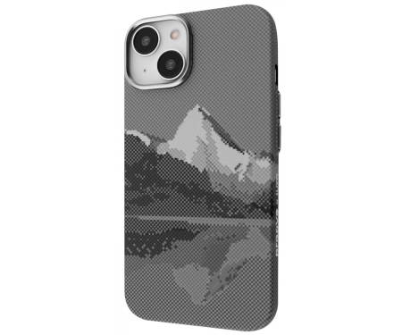 Чохол Proove Gleam Case with Magnetic Ring iPhone 15 silver peak