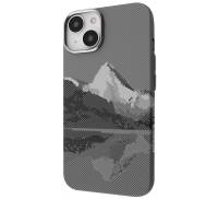 Чохол Proove Gleam Case with Magnetic Ring iPhone 15 silver peak