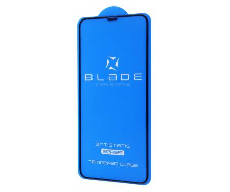 Захисне скло BLADE ANTISTATIC Series Full Glue iPhone Xs Max/11 Pro Max black