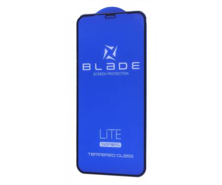 Захисне скло BLADE LITE Series Full Glue iPhone 12/12 Pro без упаковки black