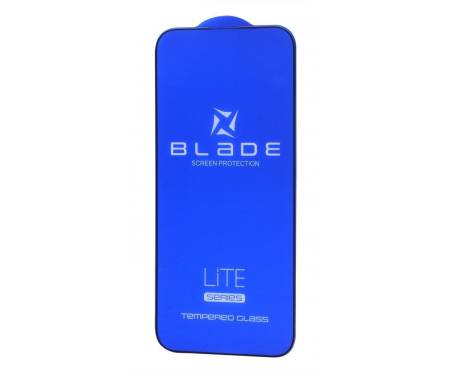 Захисне скло BLADE LITE Series Full Glue iPhone 14 Pro Max/15 Plus/16 Plus без упаковки black