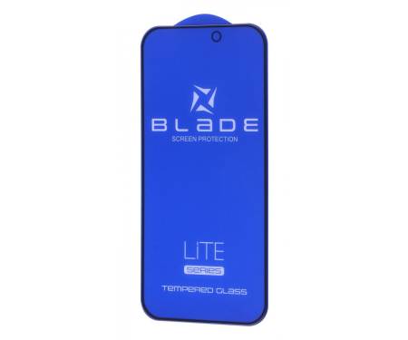 Захисне скло BLADE LITE Series Full Glue iPhone 15 Pro без упаковки black