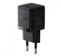 МЗП Baseus Palm Fast Charger Type-C 30W (With Cable Type-C to Type-C 60W 1m) black