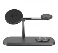 Бездротовий ЗП Proove Magnetic Field Pro 3 in 1 Qi2 black