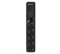 Мережевий фільтр Proove Power Strip P-04 (4 розетки + 4 USB + 2 Type-C) 2М black