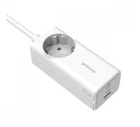 Мережевий фільтр Proove Power Strip PD-02 65W (2 Type-C + 1USB) white