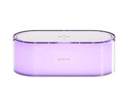 Нічник з Бездротовою Зарядкою Proove Multicolor Glow 1200mAh white