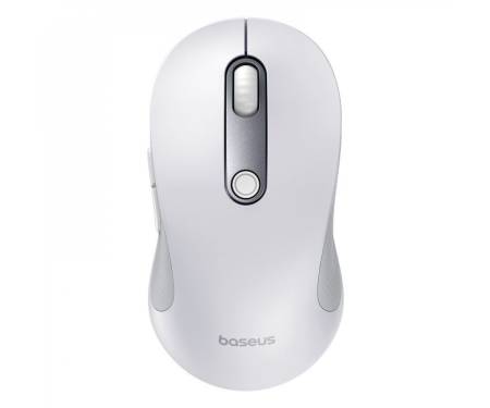 Бездротова Комп'ютерна Миша Baseus F02 Ergonomic Wireless Mouse (without Battery) white