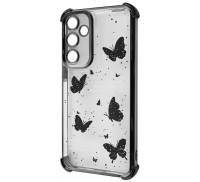 Чохол WAVE Winkie Samsung Galaxy A25 black/butterfly