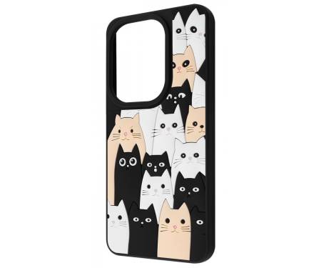 Чохол WAVE Doodle Case Xiaomi Redmi 15C 4G (European) 173.2mm cats