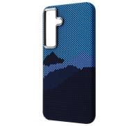 Чохол WAVE Gleam Case with Magnetic Ring Samsung Galaxy S24 blue mountain