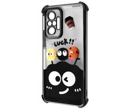 Чохол WAVE Winkie Xiaomi Redmi Note 10 Pro black/splash