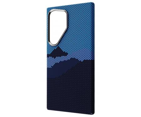 Чохол WAVE Gleam Case with Magnetic Ring Samsung Galaxy S24 Ultra blue mountain
