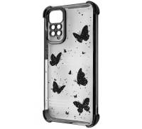 Чохол WAVE Winkie Xiaomi Redmi Note 11 Pro/Redmi Note 12 Pro 4G black/butterfly