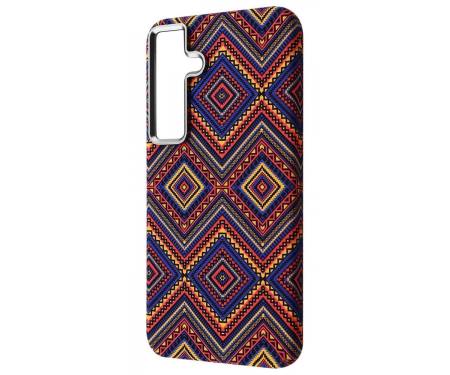 Чохол WAVE Gleam Case with Magnetic Ring Samsung Galaxy S25 Plus bright ornament